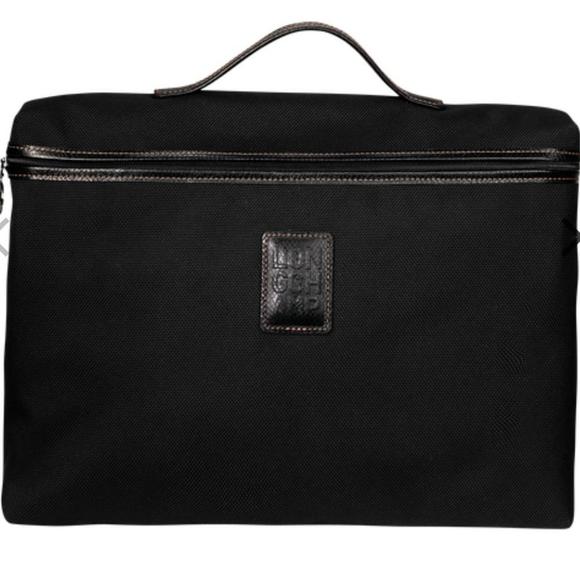 Longchamp Boxford S Briefcase - Black - Picture 2 of 9